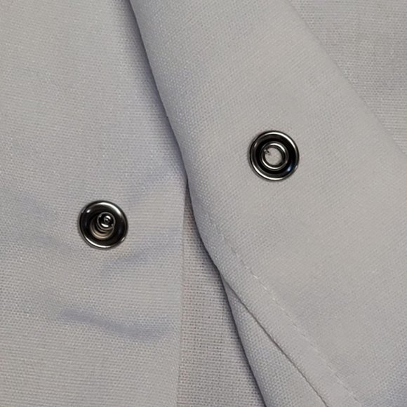 G&K ProSura Culinary Chef Coat Jacket White Men’s XL Snap Front NWOT - Picture 5 of 8